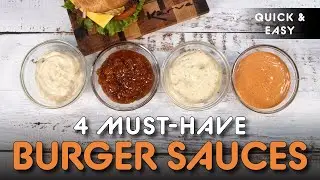 4 Must-Have Burger Sauces for Your Summer Burgers | Gluten Free, Dairy Free | gf explorers