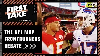 First Takes NFL MVP frontrunners: Tyreek Hill, Patrick Mahomes & Josh Allen 🏆