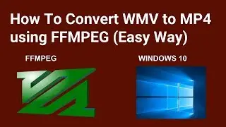 How To Convert WMV File to MP4 File Format using FFMPEG In An Easy Way | J Academy