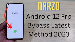 Realme Narzo Android 12 Frp Bypass Easy Method Without PC | Narzo All Models Google Frp Bypass 2022