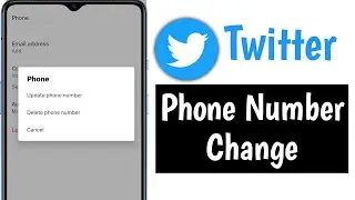 how to change twitter phone number | twitter account phone number change