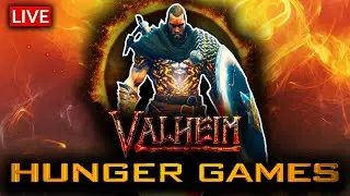 🔴 LIVE - Valheim HUNGER GAMES EVENT!