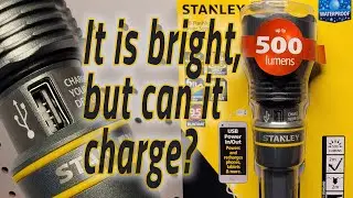 STANLEY LED Flashlight and Power Supply TL450Ps