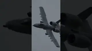 戦闘機並みの機動性！？ A-10はめちゃくちゃ動ける攻撃機！三沢でも形に似合わぬその機動性を見せて欲しい！