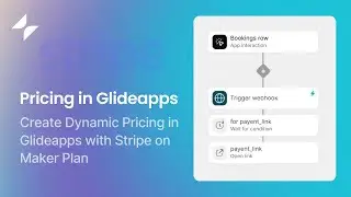 Create Dynamic Pricing in Glideapps with Stripe on Maker Plan