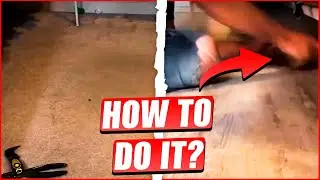 HOW TO INSTALL CARPET / DIY METHOD