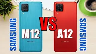 Samsung Galaxy M12 vs Samsung Galaxy A12 ✅