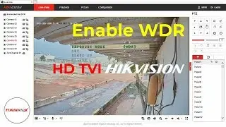 Enable WDR function on TVI camera HIKVISION