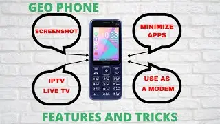 Geo T19 Feature and Tricks. KaiOS Tricks and Tips. Geo Phone Tips and Tips.