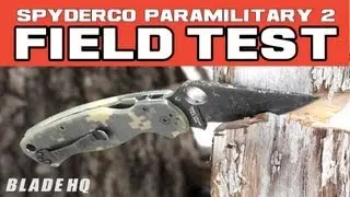 Spyderco Paramilitary 2: Field Test