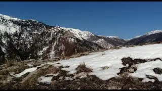 Спуск в Долоссы по хребту Баланын-Каясы через Уч-Кош