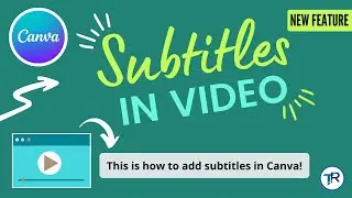 How To Add Subtitle In Video Using Canva |  How to add subtitile in video online | Canva Hindi