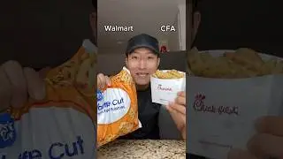 Walmart vs Chick-fil-A Fries 🍟