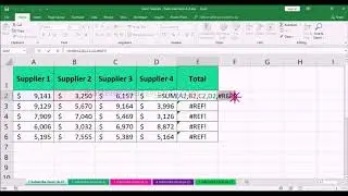 #REF! error fix | Basic Tips & Tricks in excel