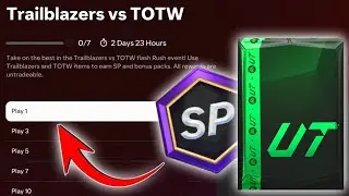 How to Complete Trailblazers vs TOTW Rush Objectives in FC 25! 🔥 How to get a Trailblazers Player