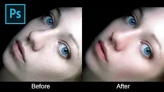 Fast Skin Retouching Photoshop (Quick Retouch)