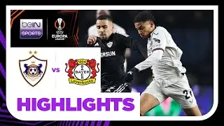 Qarabag v Bayer Leverkusen | Europa League 23/24 | Match Highlights