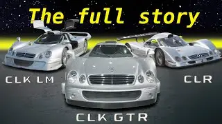 The Full Story - Mercedes-Benz CLK GTR & CLK LM & CLR - Race & Street Versions