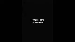 Prize bond 1500 Quetta & 100 Multan results list 15th feb 2021