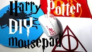 DIY Harry Potter mousepad tutorial - dementor