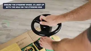 How To Attach The Steering Wheel On The RiiRoo ChooChoo™ Electric Train