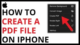 How to Create a PDF File on iPhone [QUICK GUIDE]