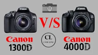 Canon EOS 1300D VS Canon EOS 4000D