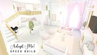 Aesthetic Coquette Pink Tree House 🌸 Speed Build Adopt Me! Roblox