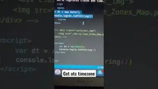 How to get UTC time using Javascript ? Javascript Tutorial in Telugu.