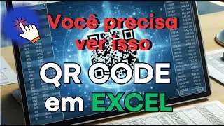 Qr Code em Excel #excel #coasterramp #microsoftexcel #microsoftoffice  #reels