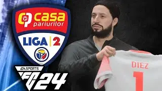 CARIERA IN LIGA A II-A DIN ROMANIA IN FC 24 !! PRIMA CARIERA MODATA