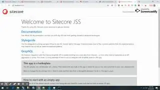 Sitecore JSS Part 1 - Setup your development environment