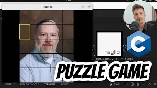 Puzzle Game in C with Raylib