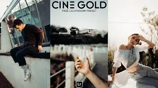 Cinematic Gold Preset | Lightroom Mobile Preset Free DNG | Cinematic presets | lightroom preset