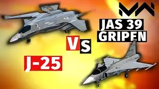 MODERN WARSHIPS | VERSUS | J-25 VS GRIPEN