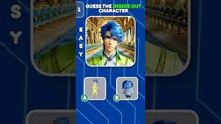 Guess the inside out 2 Character by Their Anime Disney Prince Version #quiz