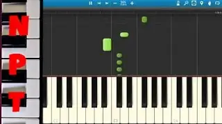 Eva Simons ft. Konshens - Policeman Piano Tutorial - How to play Policeman - Synthesia