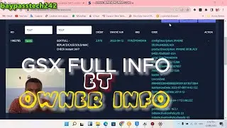 Comment Faire le OWNER INFO ET GSX FULL INFO Pour Le Déblocage Officiel