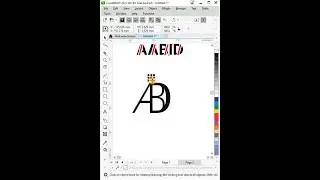 For AABID | logo design in Coreldraw || comment next logo #coreldraw #viral #gk_yt #youtubeviral