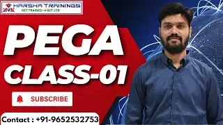 PEGA Class 01 | Application and Application Types in Pega | Pega Tutorial for Beginners