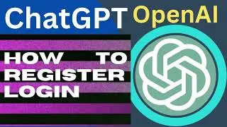 What is ChatGPT and How to Register Signup and Sign in Chat GPT OpenAI / How to Use ChatGPT chatbot