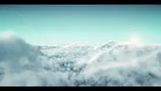 Simple Editable Cloud Flight Scene | After Effects Template | Openers