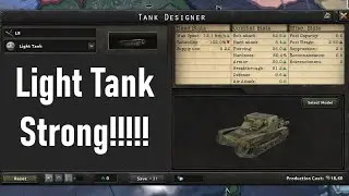 HOI4 The Best Light Tank Template And Division IMO