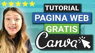 Cómo hacer un sitio web con Canva ~ Tutorial ~ Rápido, fácil y gratis