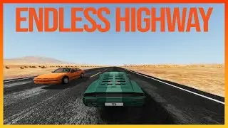 Longest Road in BeamNG Drive!