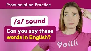 Practicing /s/ – English Pronunciation Lesson (Part 2)