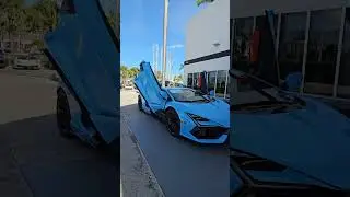 Lamborghini Revuelto Lineup at Lamborghini Miami