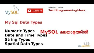 Mysql Data Types Tutorials