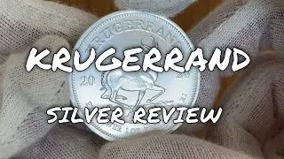 Silver Krugerrand Review and Comparison in 4K - South African Mint 2020 Silver Coin