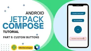 9 - Styling Buttons - Jetpack Compose - Android Studio